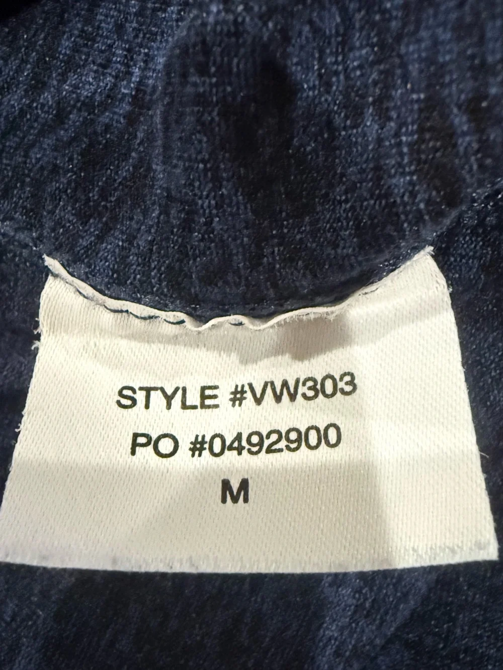 Vuori Womens Heathered Navy Performance Jogger with Drawstring size Medium - Picture 3 of 4